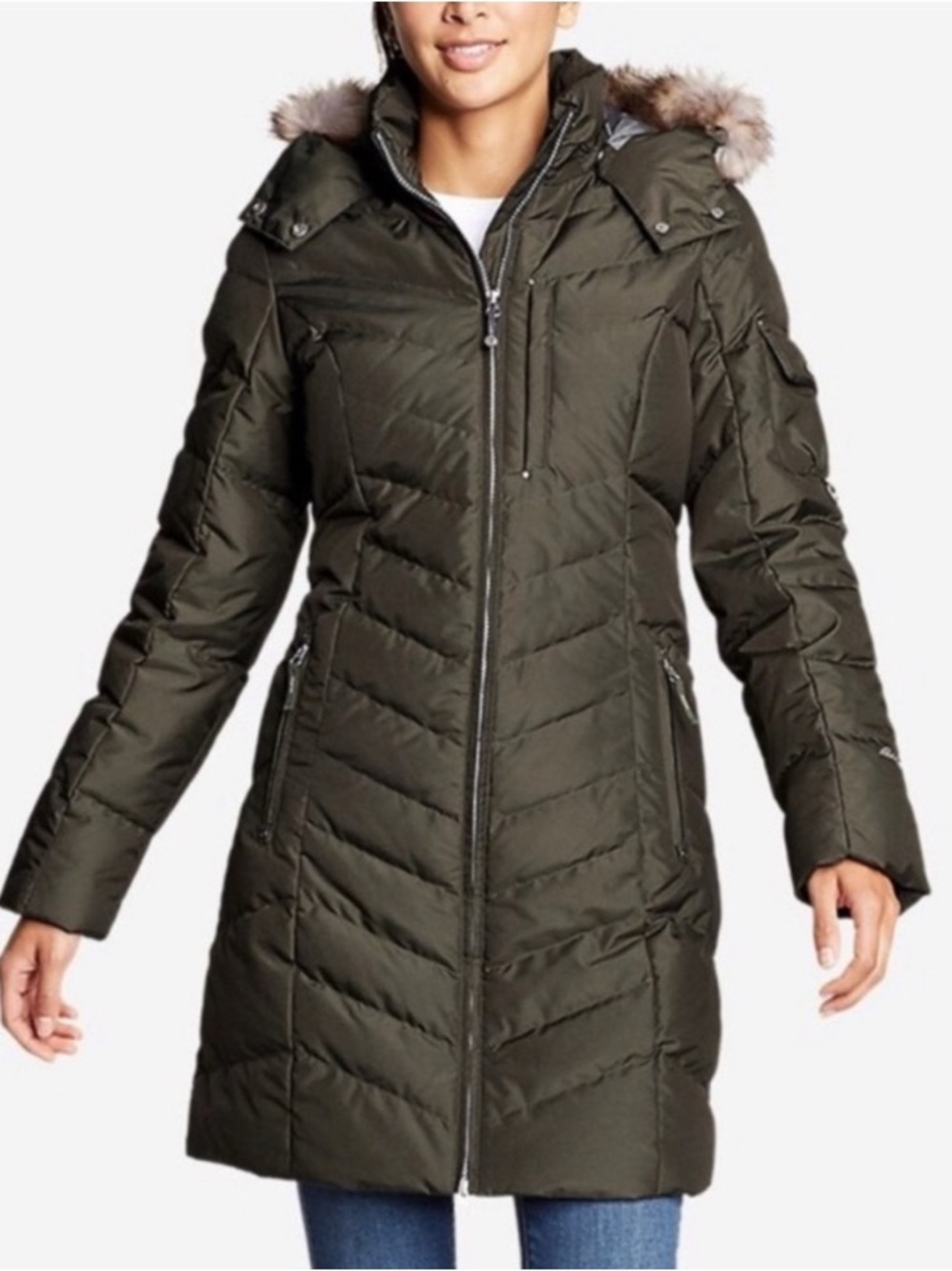 Eddie Bauer Sun Valley Artic Down Parka jacket